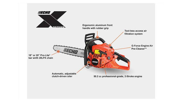 ECHO 16" Chainsaw (CS-501P-16)