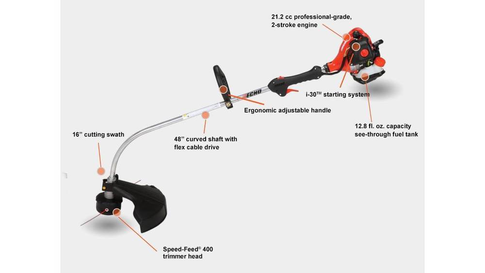 ECHO Brush Cutter Trimmer (GT-225SF) - 0