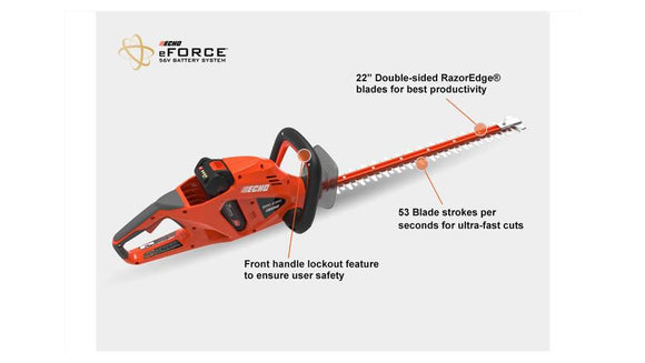 ECHO Cordless Hedge Clippers with Battery (DHC-2300-battery)