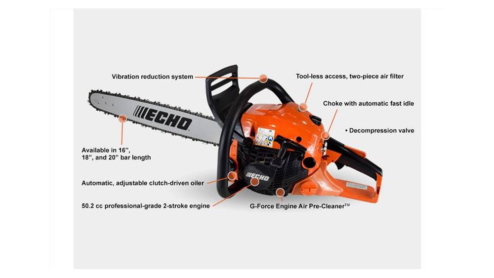 ECHO Chainsaw (CS-4910) | rosslynservicetb