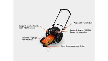 ECHO Wheeled Trimmer (WT-1610) - 0