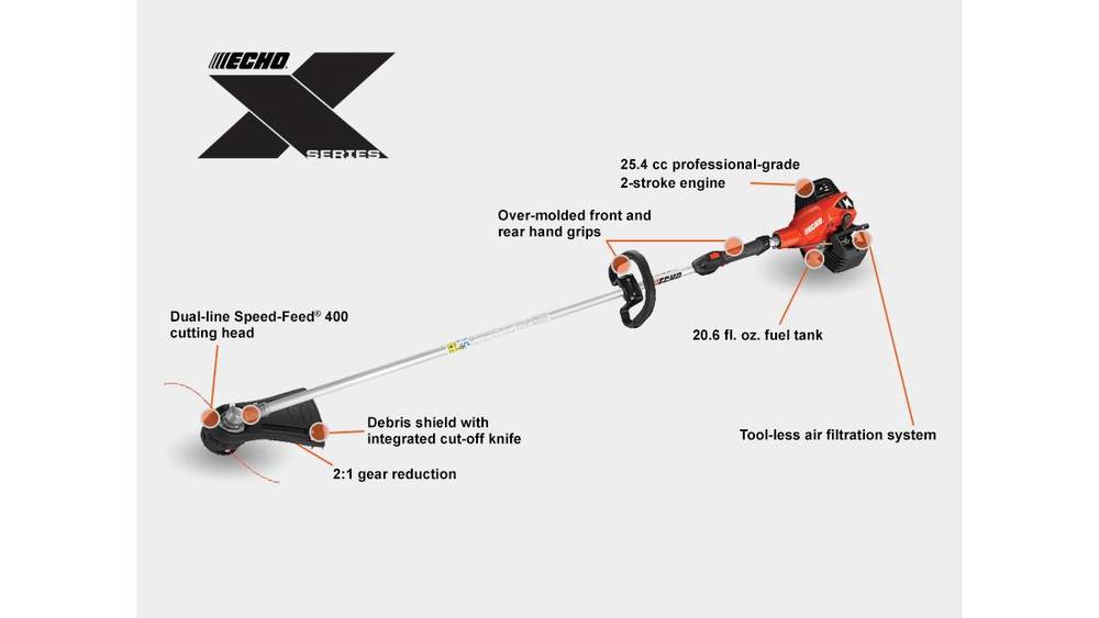 ECHO Brush Cutter Trimmer (SRM-2620T) - 0